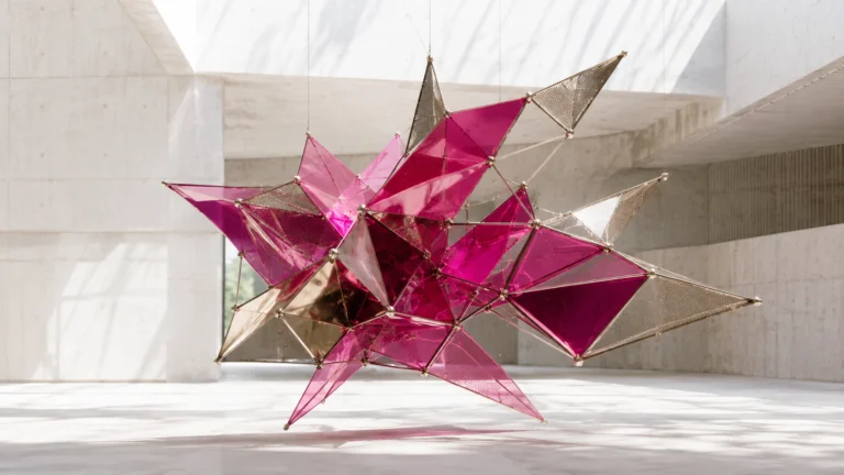 Abstract sculptural artwork for JRW Finance Broker Notes, 18 July 2026