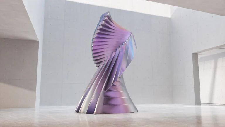 Abstract sculptural artwork for JRW Finance Broker Notes, 25 July 2026