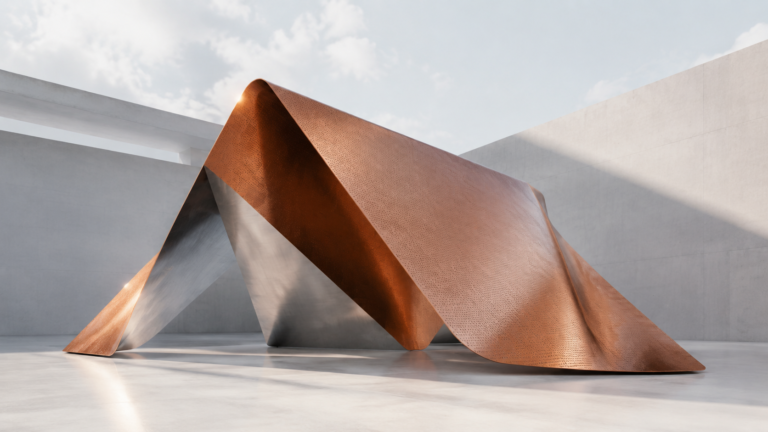 Abstract sculptural artwork for the JRW Finance article on how lenders assess living expenses for a home loan
