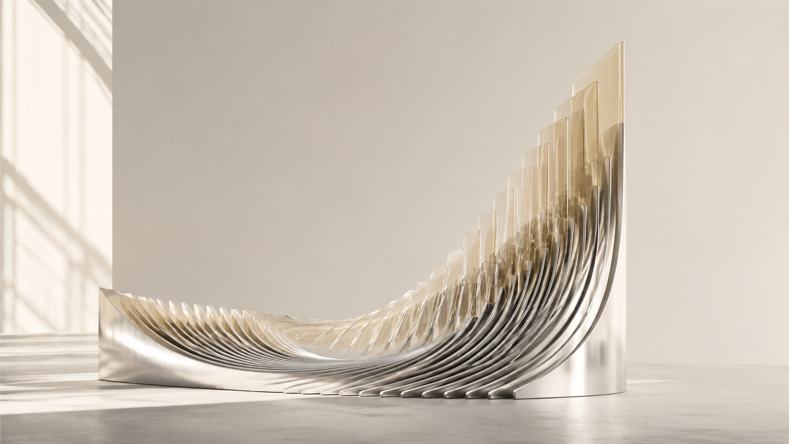 Abstract sculptural artwork for the JRW Finance article on rentvesting and buying an investment property in a different suburb to where you live