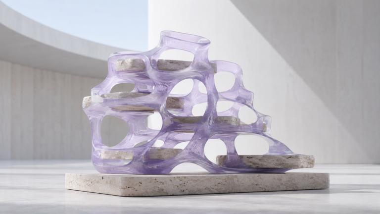 Abstract sculptural artwork for the JRW Finance article on this week's jobs data and the Reserve Bank's next rate decision