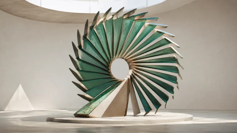 Abstract sculptural artwork for JRW Finance Broker Notes, 1 August 2026