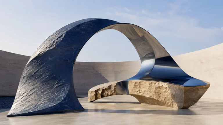 Abstract sculptural artwork for JRW Finance Broker Notes, 08 August 2026