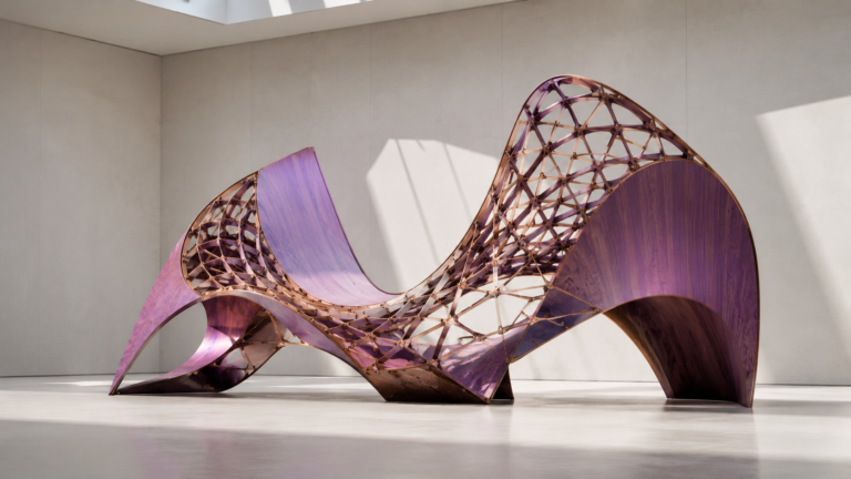 Abstract sculptural artwork for JRW Finance Broker Notes, 8 August 2026