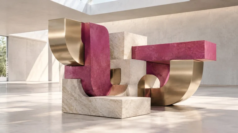 Abstract sculptural artwork for the JRW Finance article on how joint home loans work