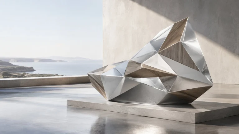 Abstract sculptural artwork for the JRW Finance article on how lenders treat bonus, overtime and commission income