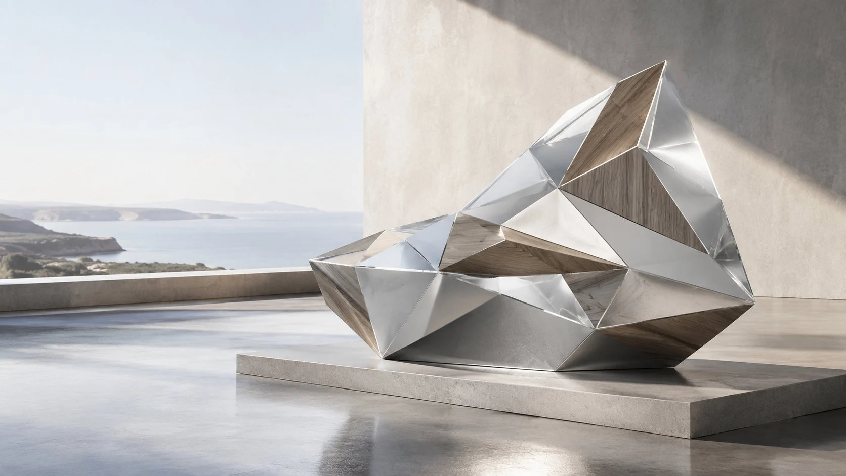 Abstract sculptural artwork for the JRW Finance article on how lenders treat bonus, overtime and commission income