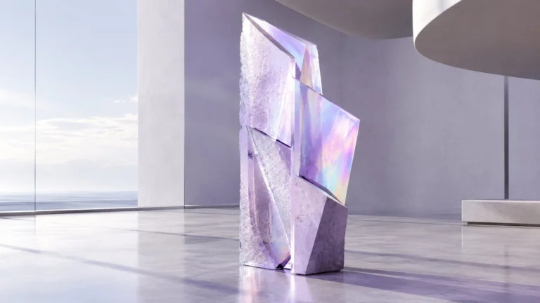 Abstract sculptural artwork for the JRW Finance article on SMSF borrowing for commercial property