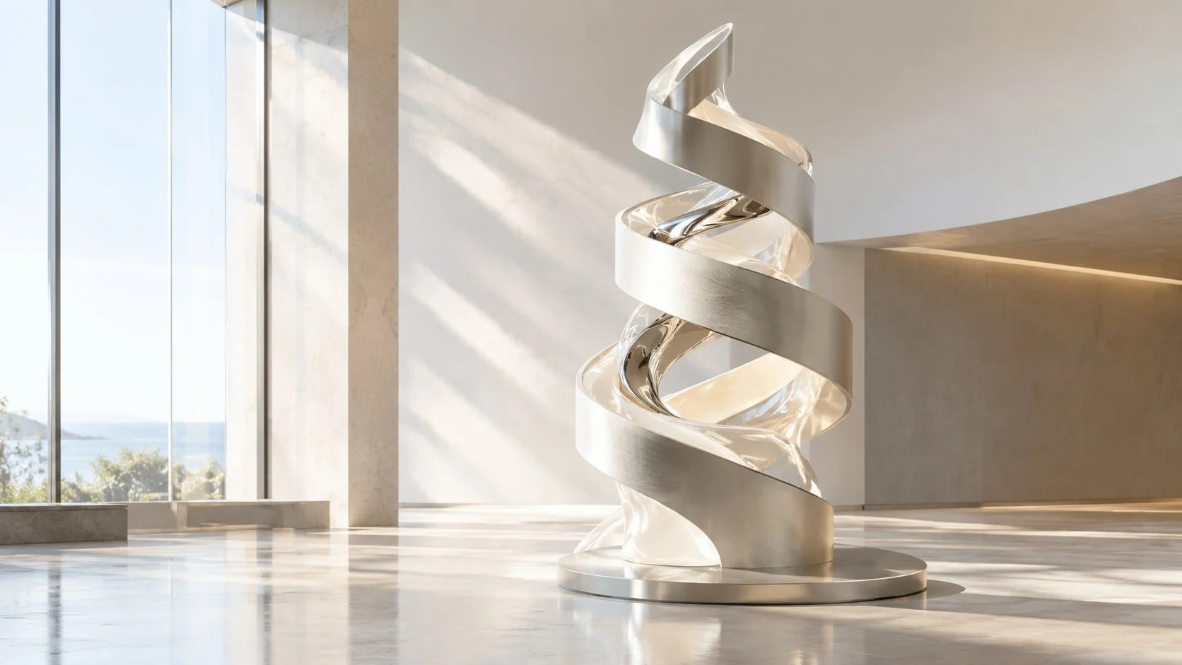 Abstract sculptural artwork for the JRW Finance article on pre-approvals after a rate rise